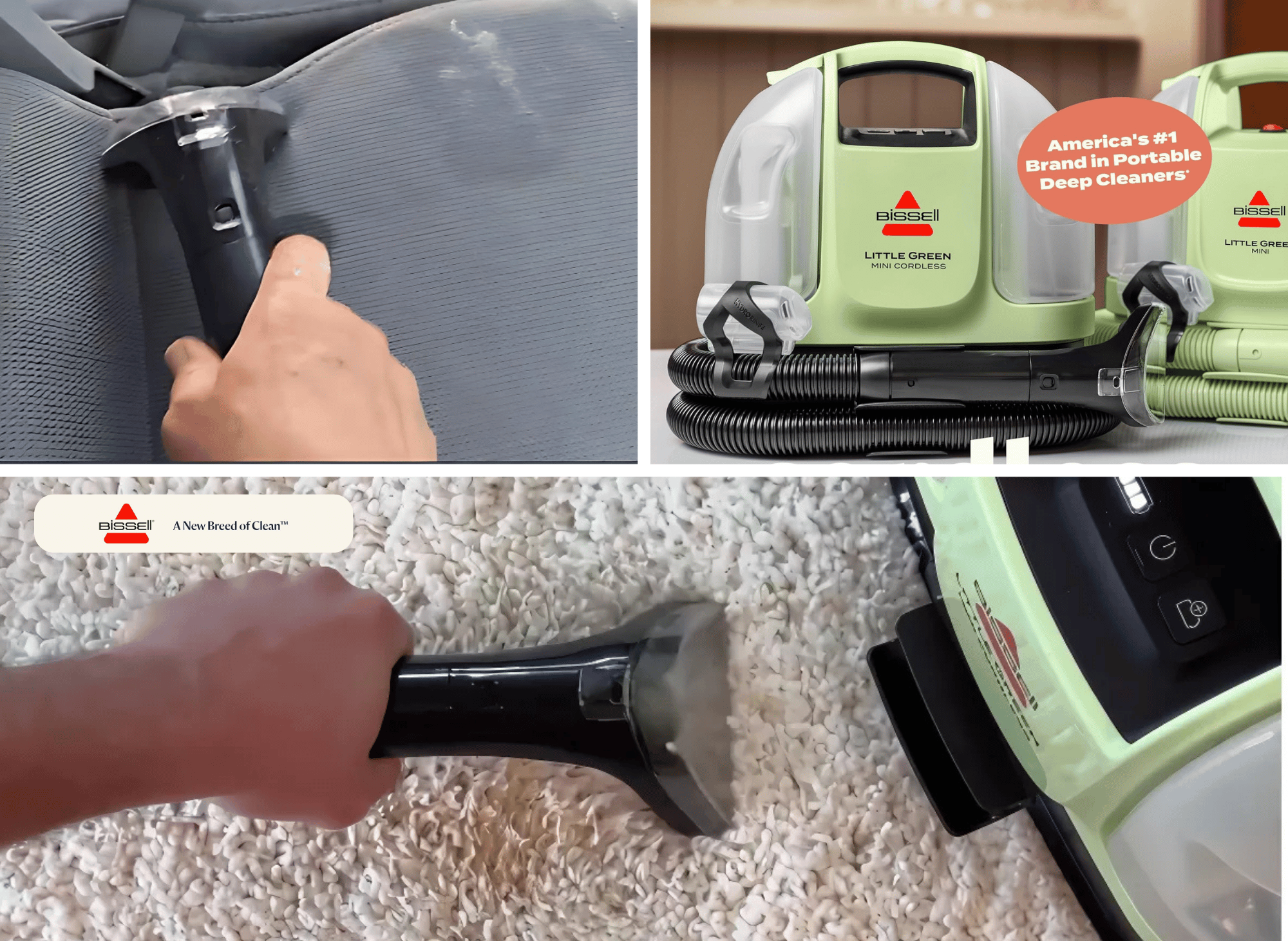 BISSELL Little Green Cordless Carpet Cleaner: A Portable Cleaning Hero