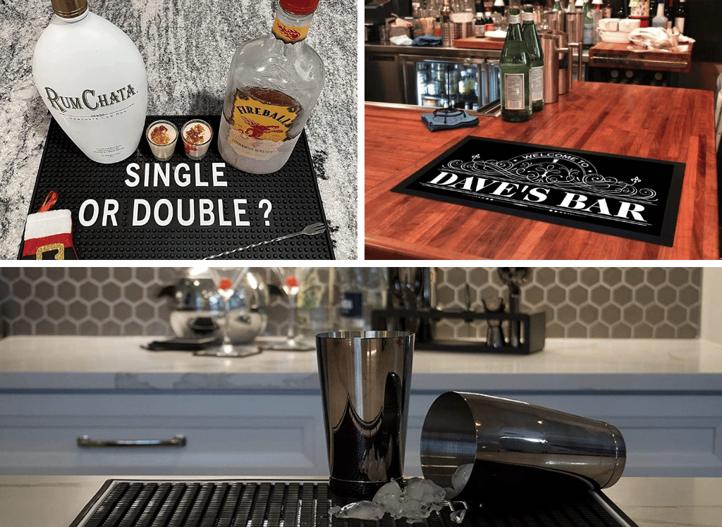 Step up Your Home Bar with These Top 5 Custom Bar Mats