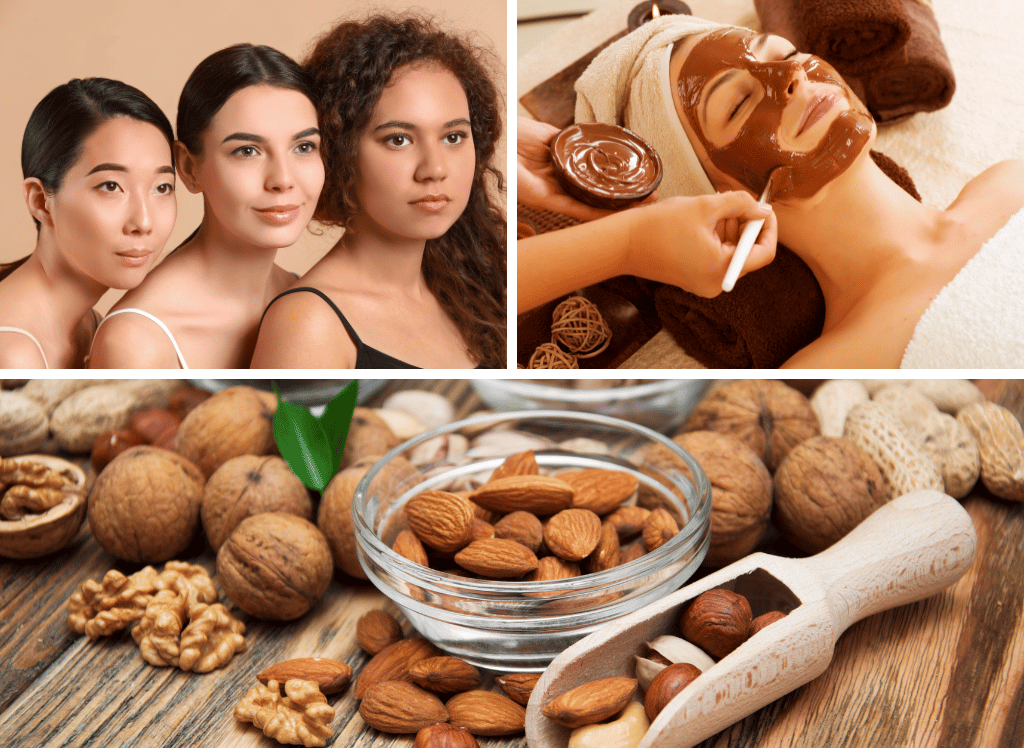 Nutritious Nut Facial Care With Nut-Based Products