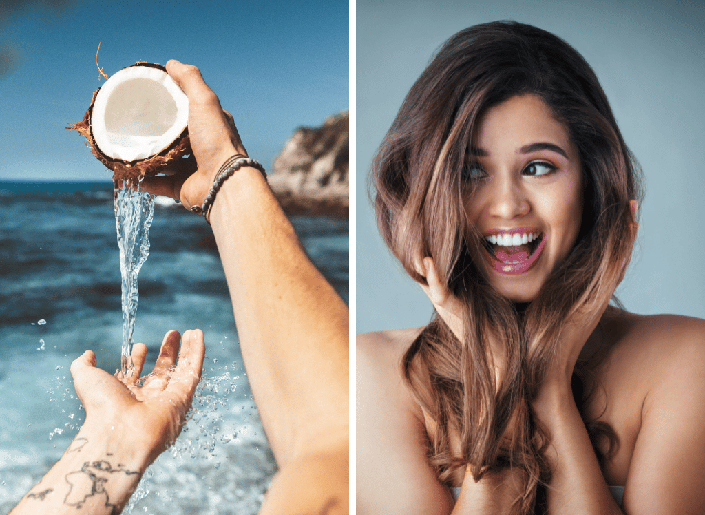 Coconut Shampoo and Conditioner for Healthy and Shiny Hair