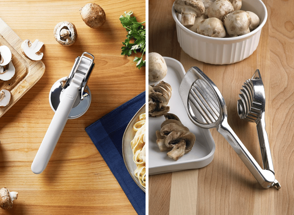 Slicing Mushrooms Quickly and Easily with a Mushroom Slicer