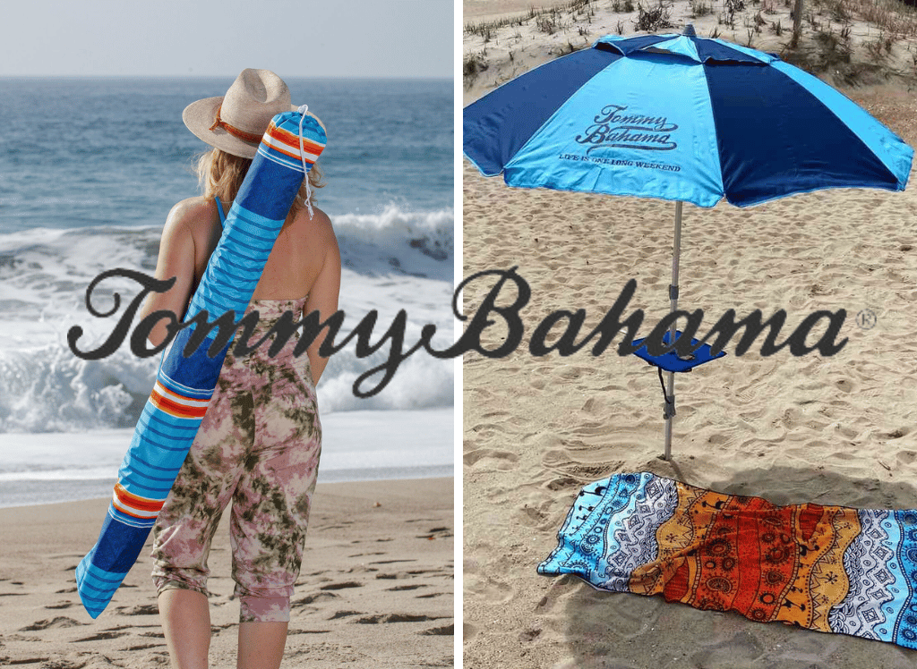 Get Ready for Summer Days with a Tommy Bahama Beach Umbrella