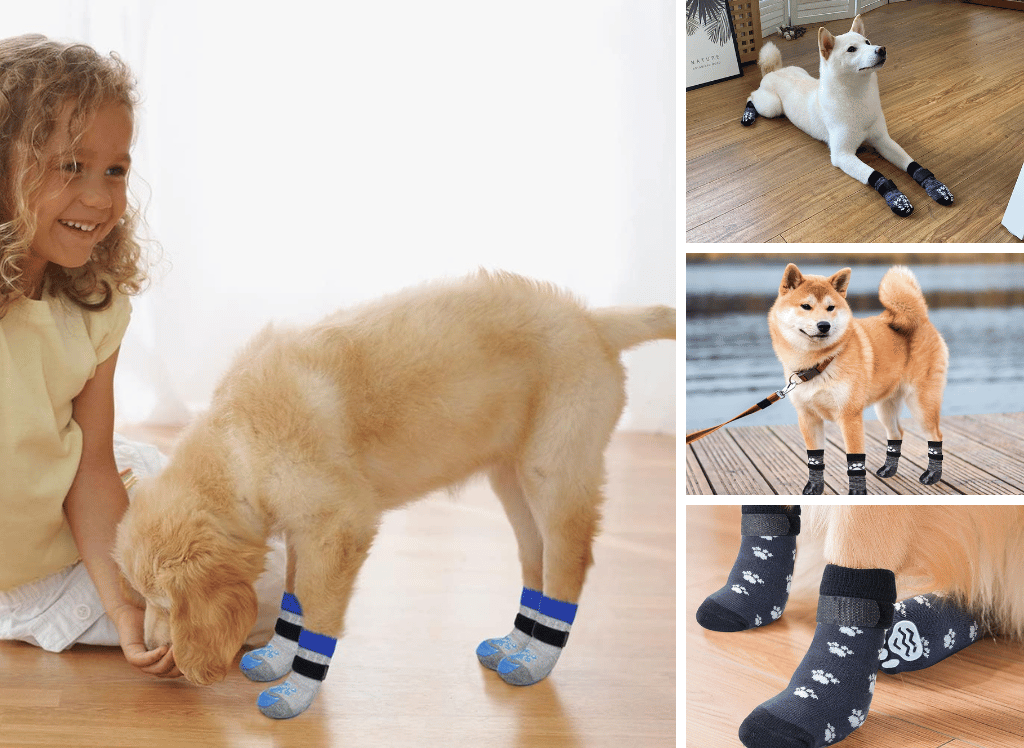 Fido's Feet: Goodbye To Slips And Slides With Dog Grip Socks