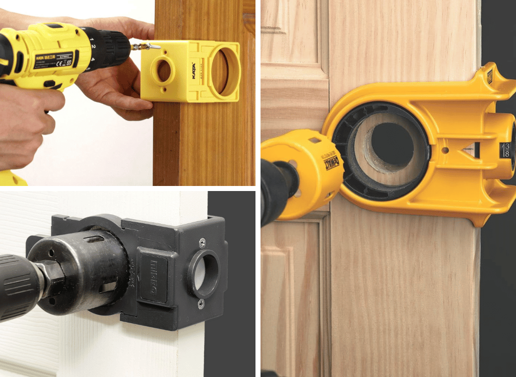 Install Your Door Locks with a  Door Lock Installation Kit