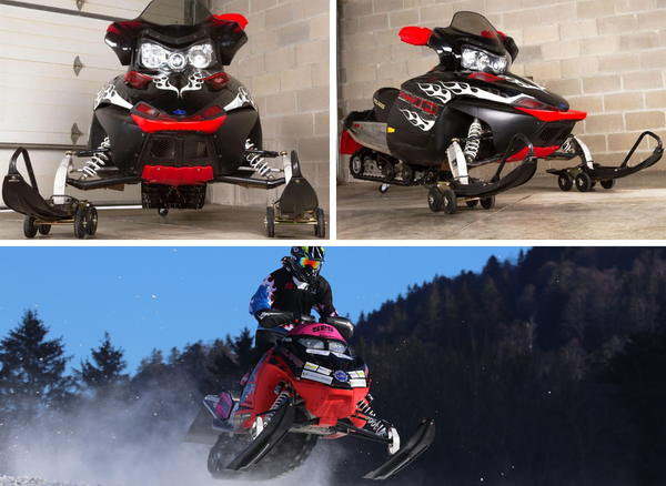 Move That Sled Around With Ease Using Snowmobile Dollies