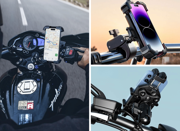 Stay Connected With A  Motorcycle Phone Holder