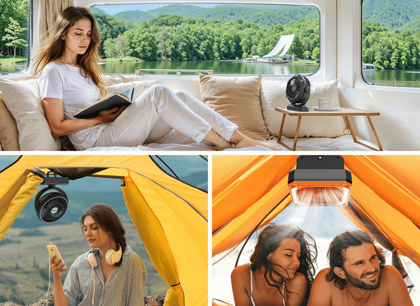 A Portable Camping Fan Is An Essential Camping Gear Item