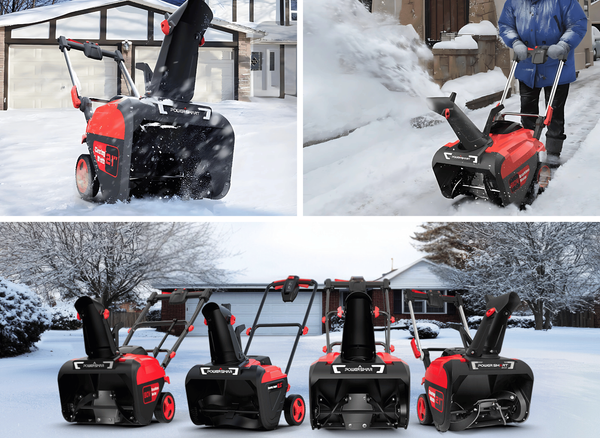 Tackle Winter With The Cordless PowerSmart Snow Blower