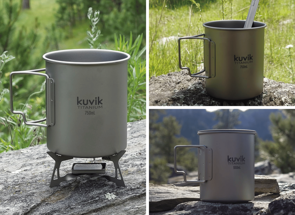 Kuvik Titanium Pot – Lightweight Cookware For Campers