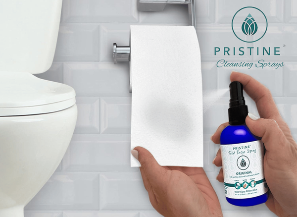 PRISTINE Toilet Paper Spray – The Wet Wipe Alternative